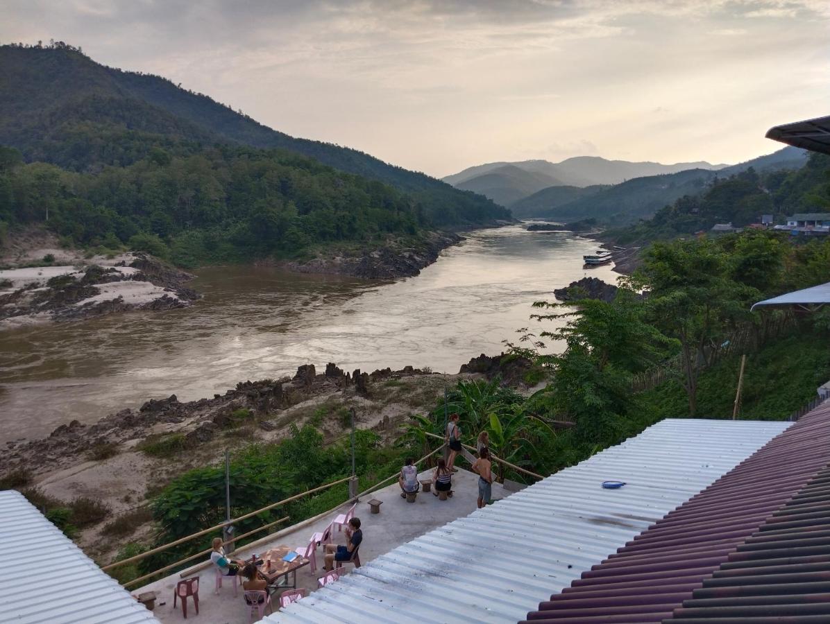 Villa Mekong Guesthouse Pakbeng Ngoại thất bức ảnh