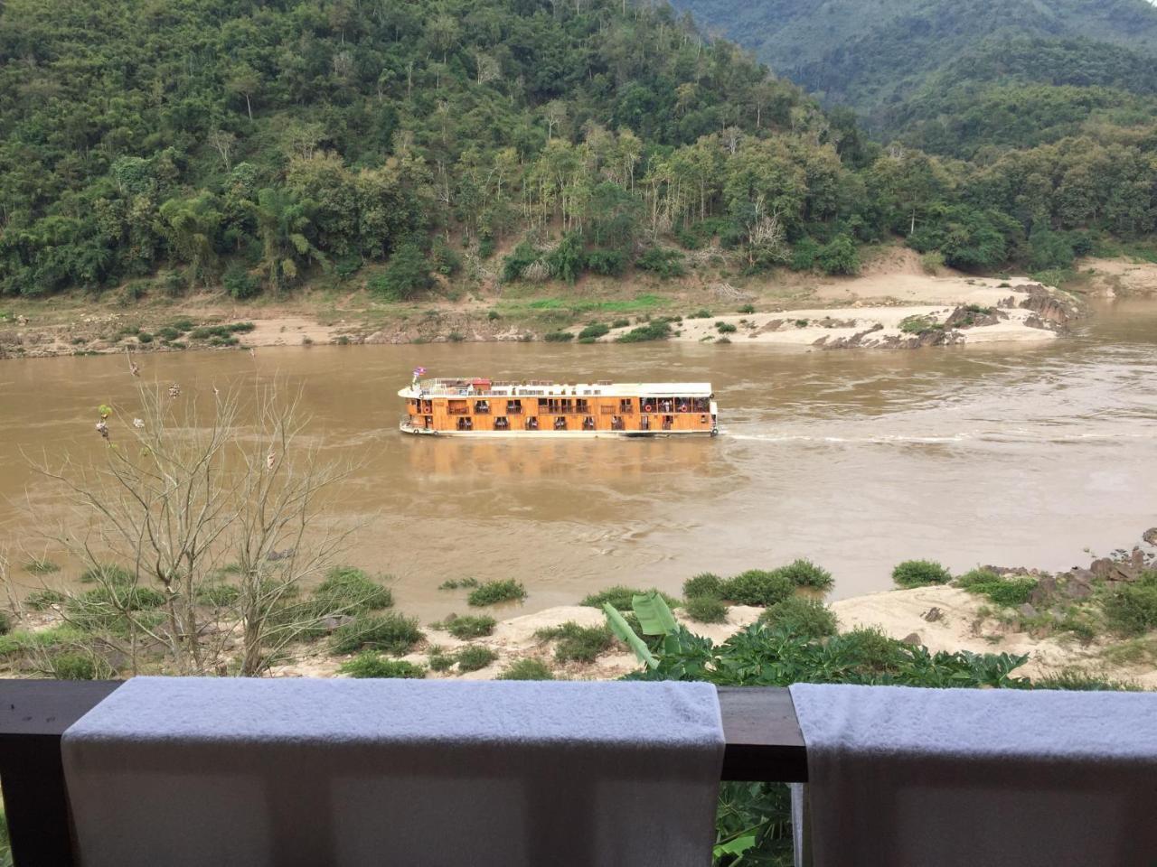 Villa Mekong Guesthouse Pakbeng Ngoại thất bức ảnh