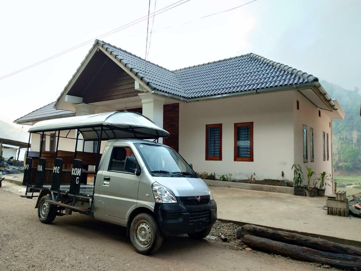 Villa Mekong Guesthouse Pakbeng Ngoại thất bức ảnh